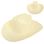 Sunbeam Skin Felt Cowgirl Hat for Women