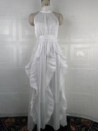 New  Elegant Irregular Layered Cake Dress