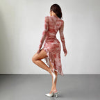 Irregular Hem Party Dress