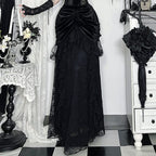 Subculture Victoria Velvet Banquet Evening Dress Skirt