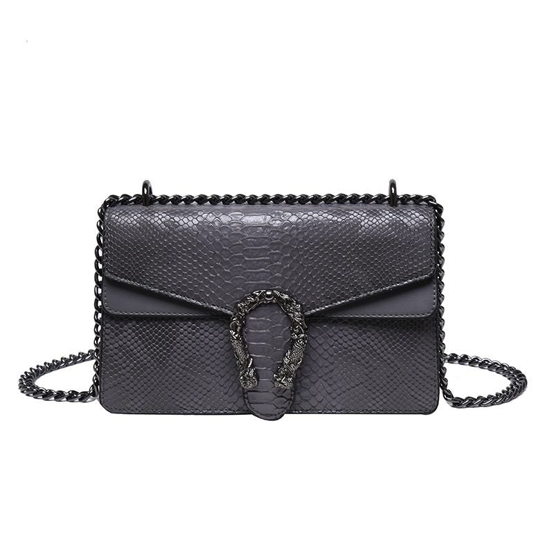Crocodile patterned Wine God Bag