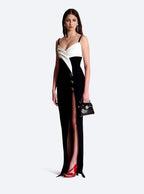 Sleeveless V-Neck Bodycon Mini Bandage Dress