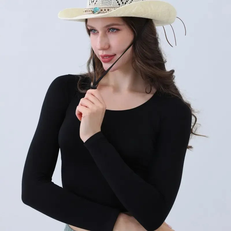 Turquoise Mirage Felt Cowgirl Hat