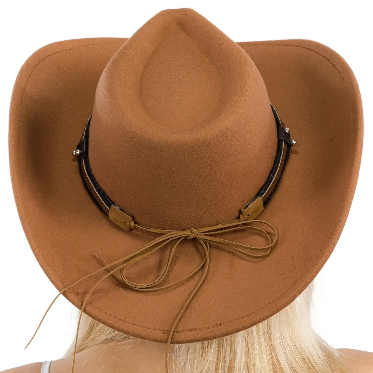Brown Cowgirl Hat For Lovely Women