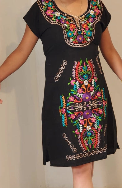 Viva Mexico Embroidered Dress