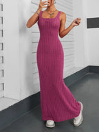 Ribbed Maxi Tank Dress