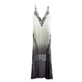 Lace patchwork suspender dress