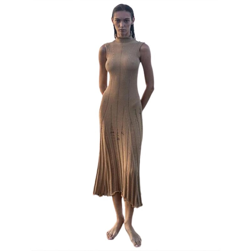 Knit Slim Maxi Dress