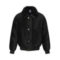 Casual Men's Loose Fit High Collar Fur Trim Cotton Padded Baseball Jacket