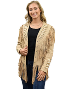 9721 - As Seen On Lainey Wilson Ladies Leather Jacket