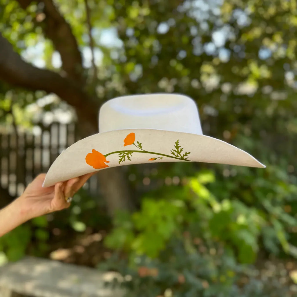 The Poppy Ridge Western Hat – Spring Cattleman Edition