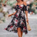High waisted camisole dress