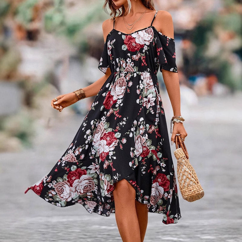 High waisted camisole dress