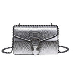 Crocodile patterned Wine God Bag