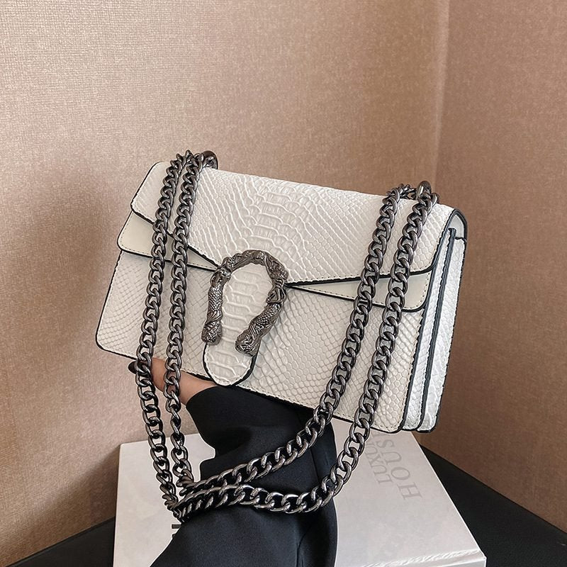 Crocodile patterned Wine God Bag