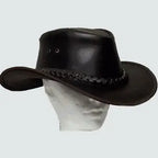 Outlaw Cowboy Hat Leather