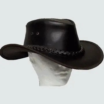 Outlaw Cowboy Hat Leather