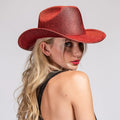 Red Cowgirl Felt Hat