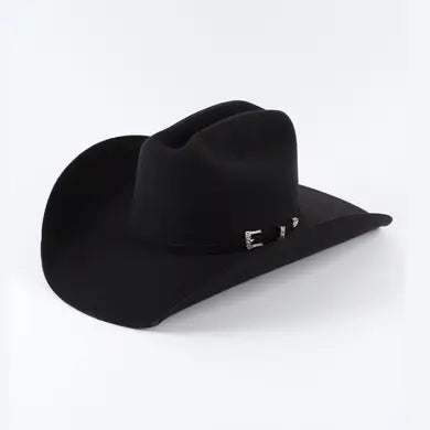 Elegant Louis Vuitton western cowboy hat with a structured crown, wide brim, and designer-inspired western aesthetic.