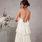 Elegant Sleeveless Long Dress Formal Dress Fashion Autumn Dress