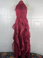 New  Elegant Irregular Layered Cake Dress