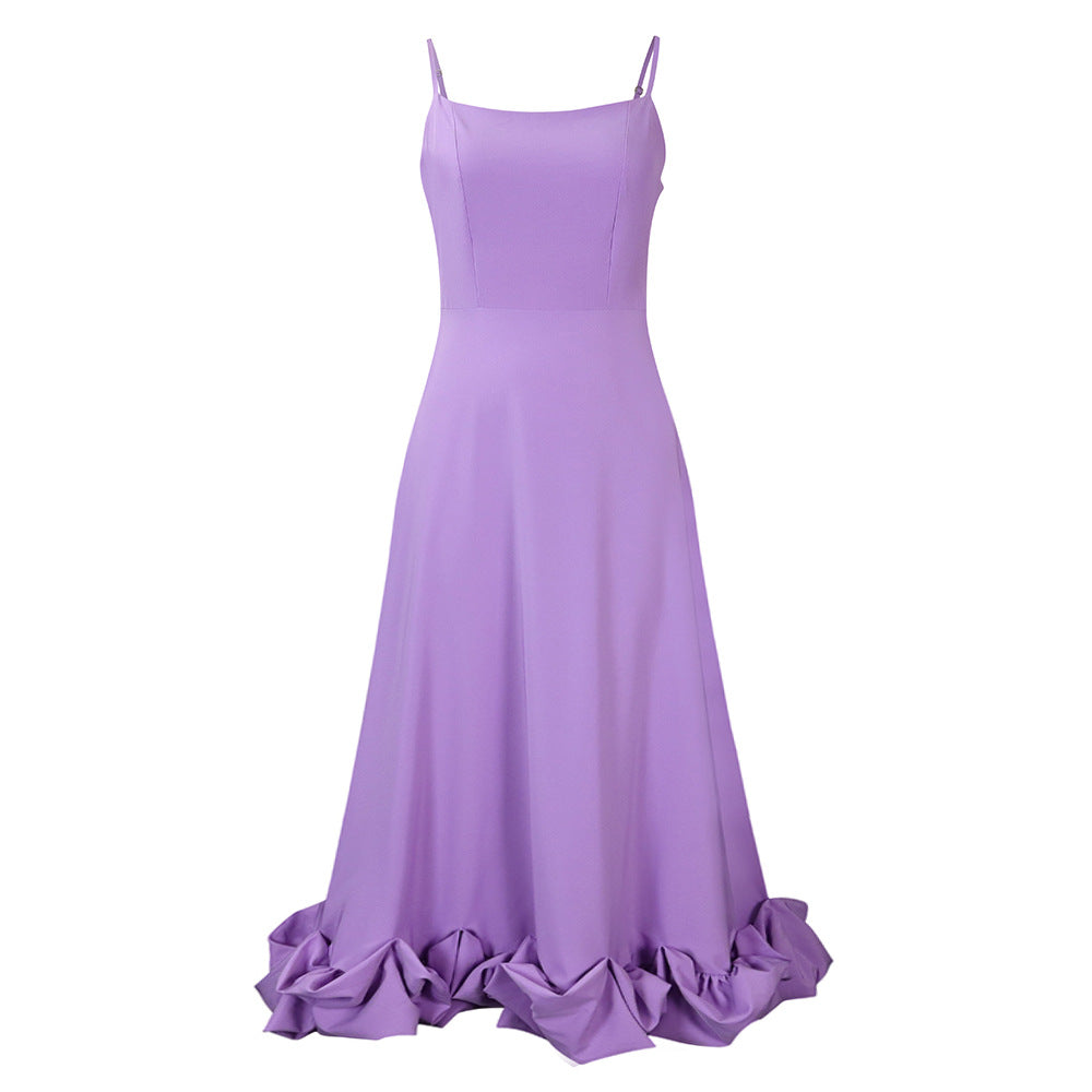 Strap A-line dress