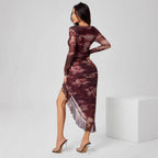 Irregular Hem Party Dress