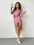 Irregular Hem Party Dress
