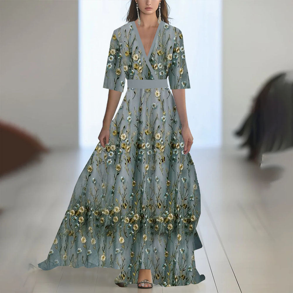 printed dress