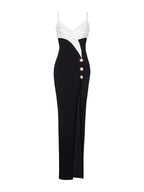 Sleeveless V-Neck Bodycon Mini Bandage Dress