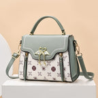 Crossbody handbag small square bag women's bag