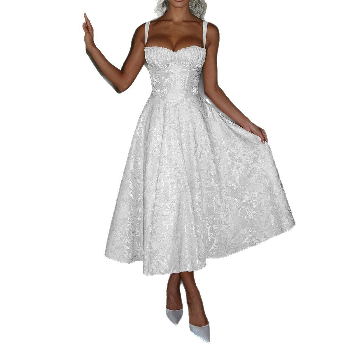 Elegant evening gown dress