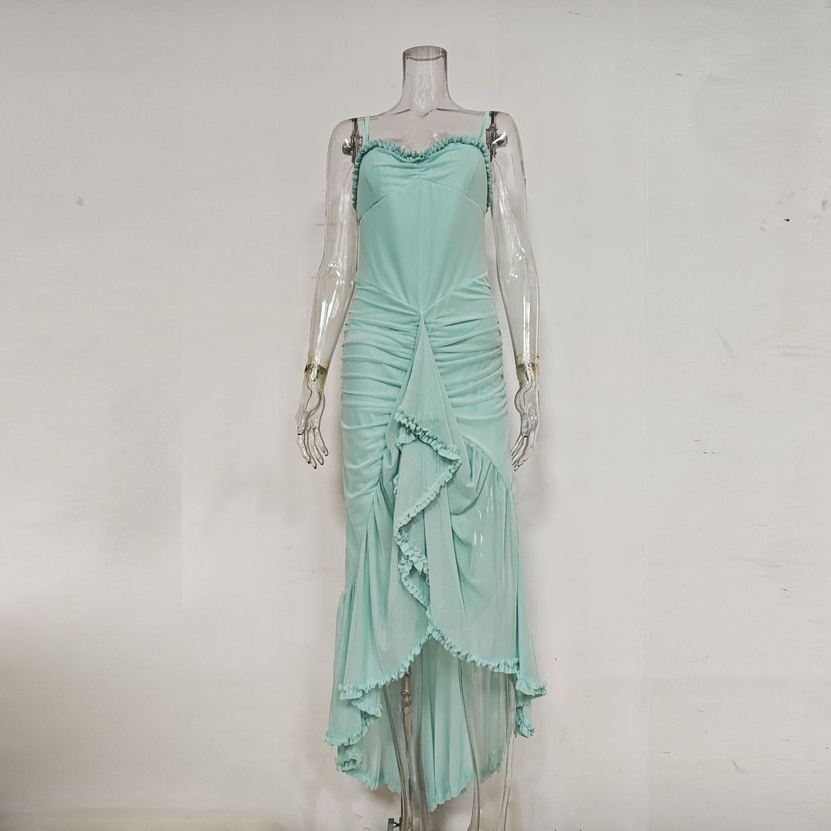 High-end Dress Women's Strapless Long Dress Sleeveless Dress