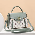 Crossbody handbag small square bag women's bag