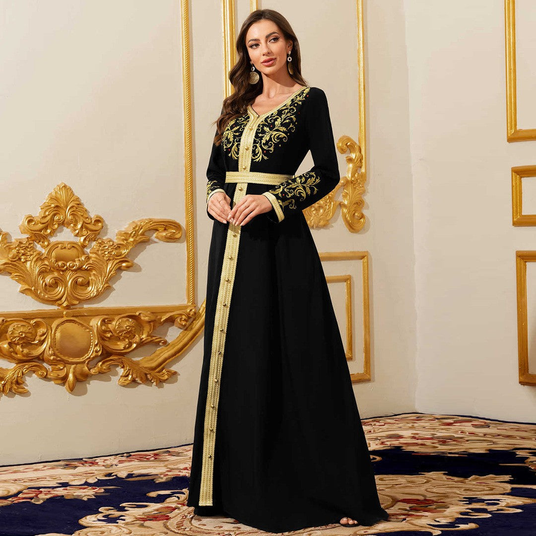 Black long sleeved dress