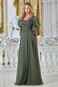 Forest Green Wedding Dress