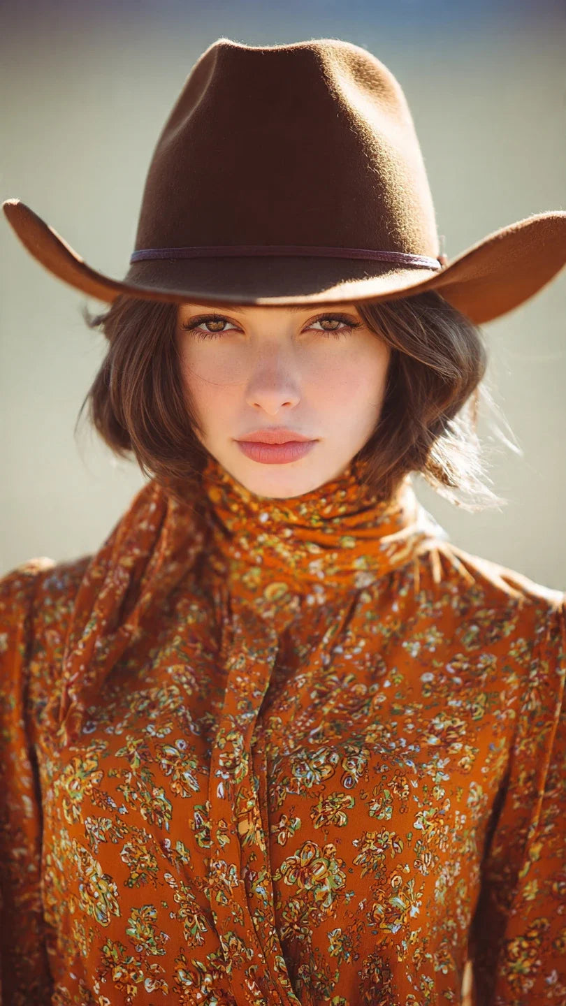 Ladies U-Brim Cowboy Hat