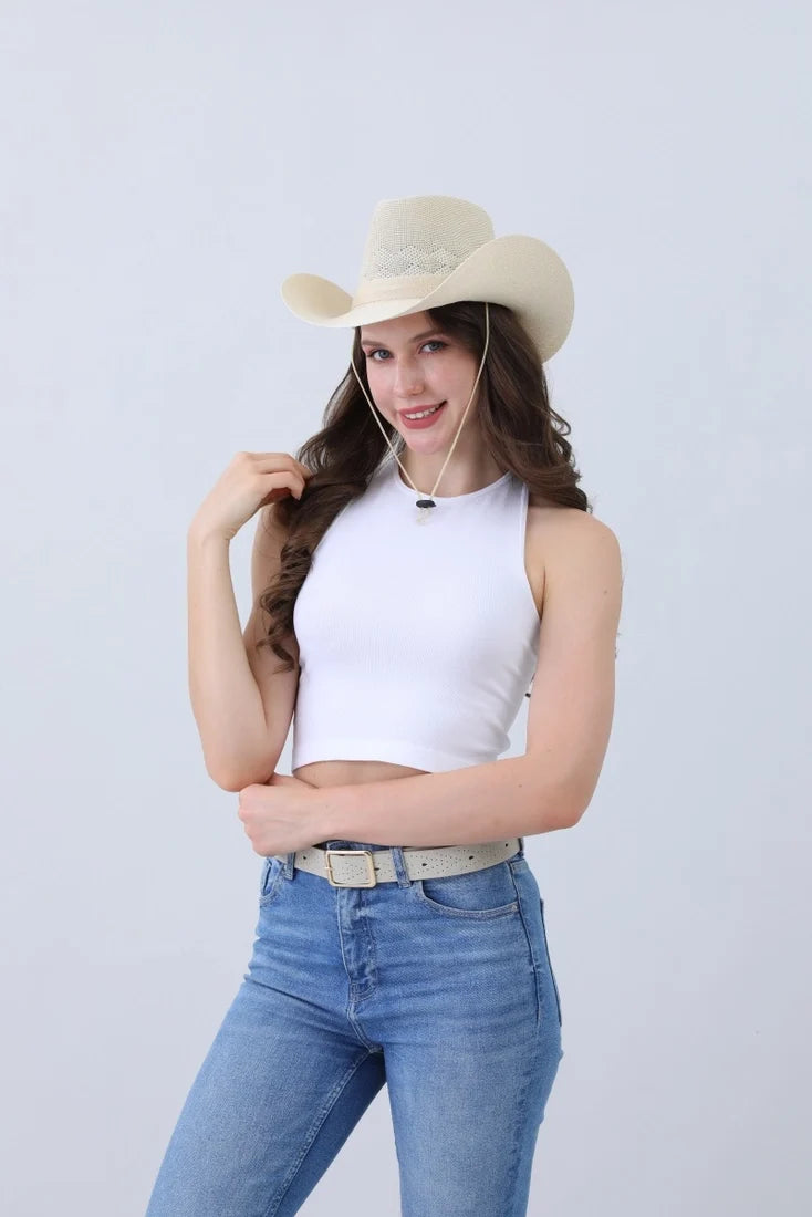 Rustic Dune Felt Cowgirl Hat
