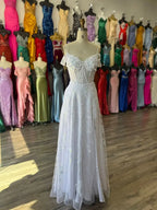 White Camo Wedding Dress