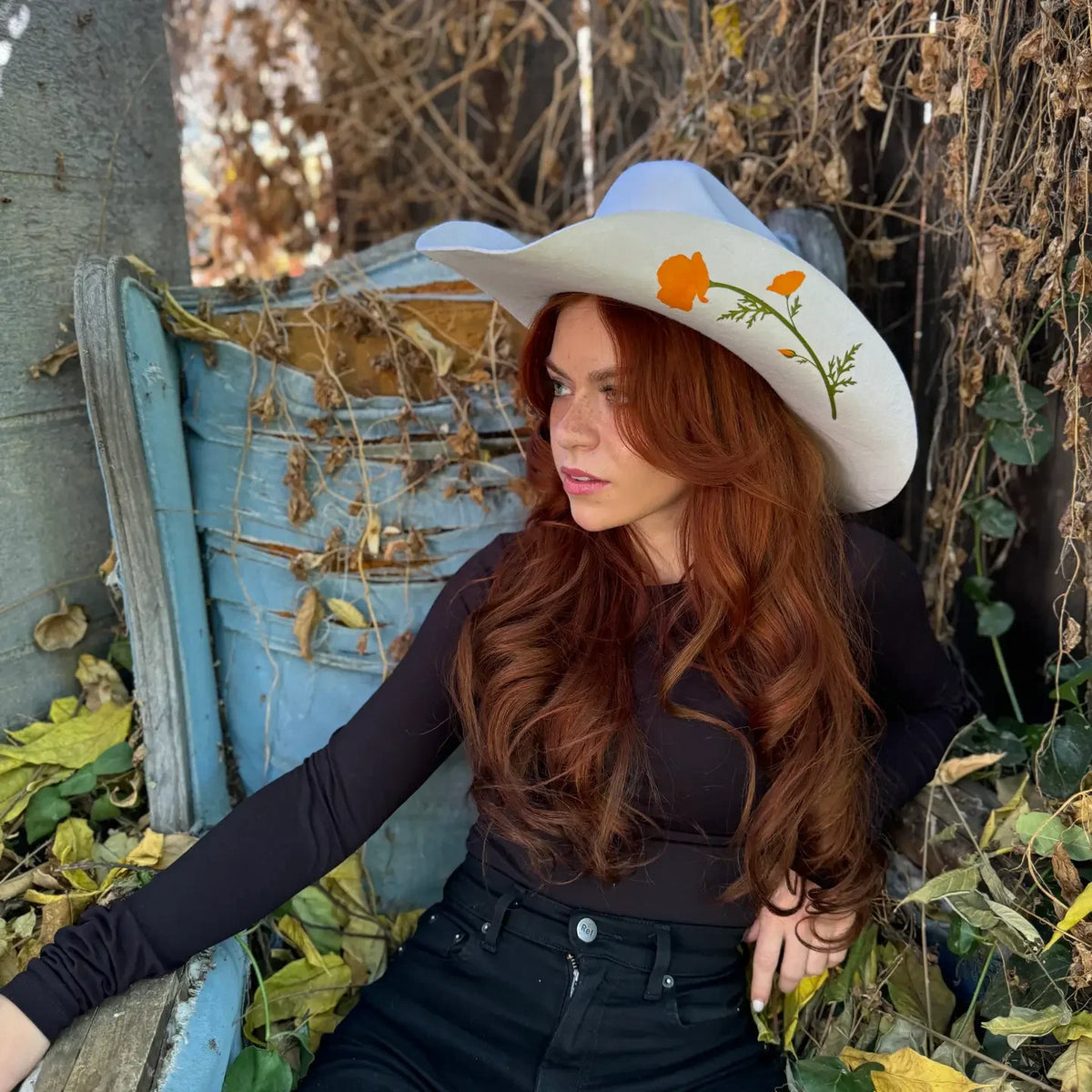 The Poppy Ridge Western Hat – Spring Cattleman Edition