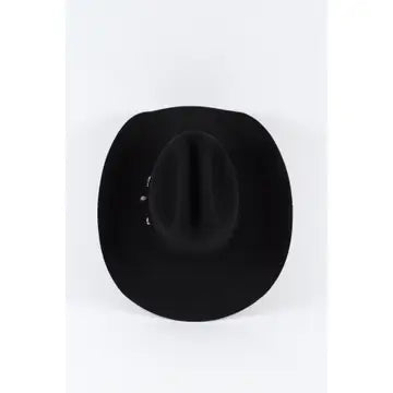 Fashion-forward Louis Vuitton cowboy hat combining classic western design with luxury-inspired details and modern style.