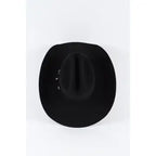 Fashion-forward Louis Vuitton cowboy hat combining classic western design with luxury-inspired details and modern style.