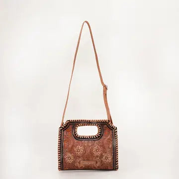 Premium Frontier Fashion Bag showcasing spacious design and handcrafted western detailing for country-inspired fashion.
