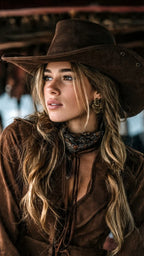 Suede Cowboy Hat