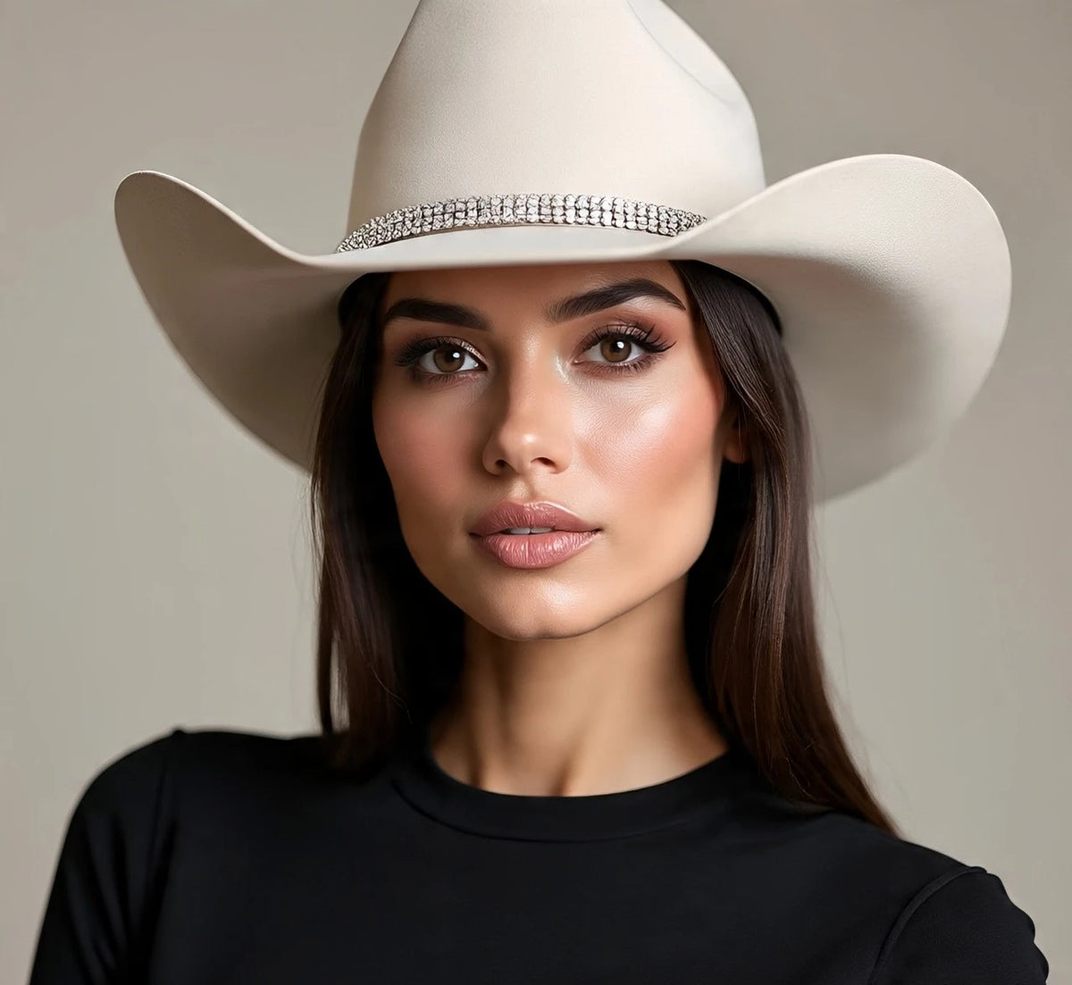 Turquoise Cowgirl Hat