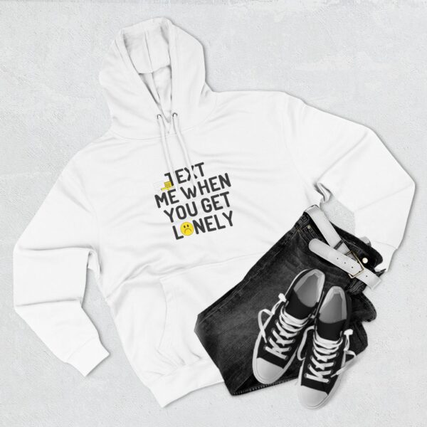 Three-Panel Fleece Hoodie - Image 10