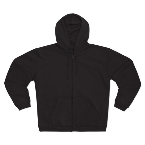 Unisex Hooded Zip Sweatshirt - Image 2