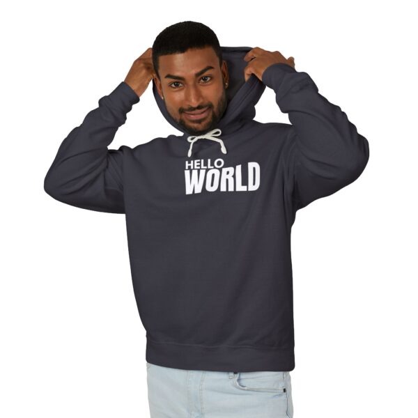 Unisex Lightweight Hooded Sweatshirt - Image 5