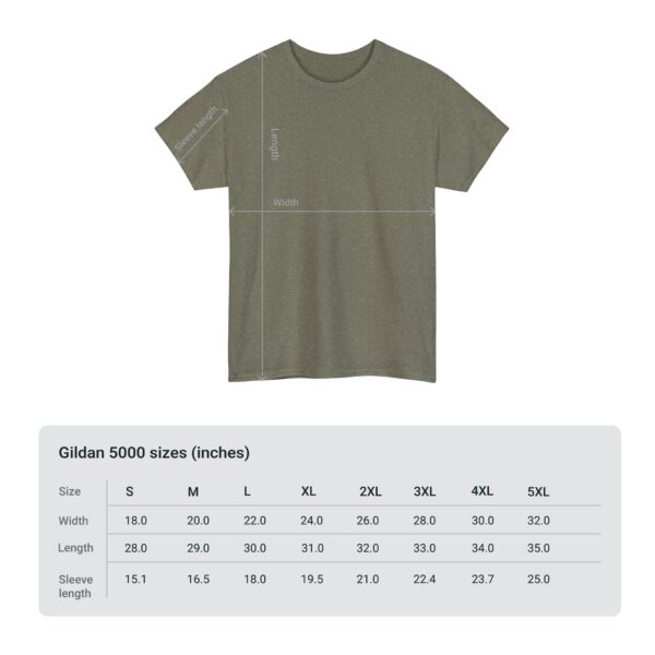 Unisex Heavy Cotton Tee - Image 54