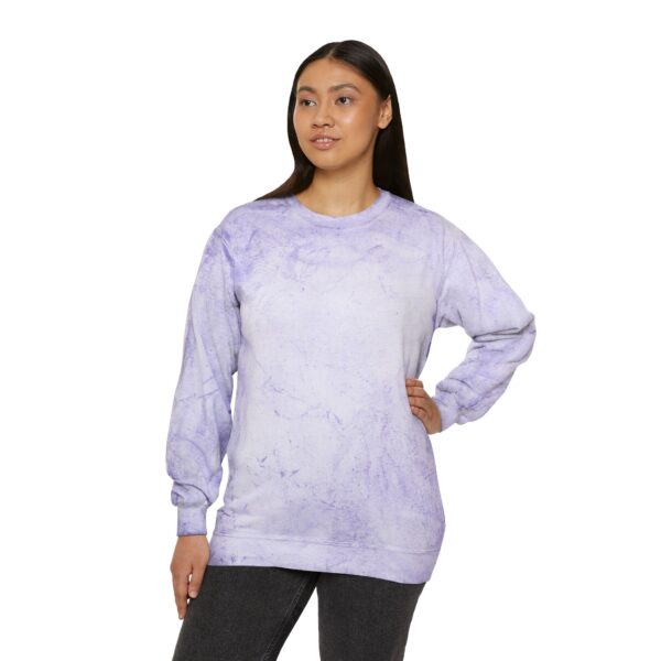 Unisex Color Blast Crewneck Sweatshirt - Image 13